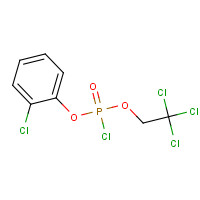 59819-52-2 1-chloro-2-[chloro(2,2,2-trichloroethoxy)phosphoryl]oxybenzene chemical structure