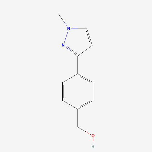 179055-20-0 [4-(1-methylpyrazol-3-yl)phenyl]methanol chemical structure