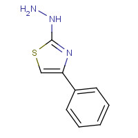 34176-52-8 (4-phenyl-1,3-thiazol-2-yl)hydrazine chemical structure