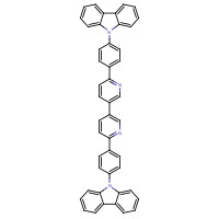 1365756-87-1 9-[4-[5-[6-(4-carbazol-9-ylphenyl)pyridin-3-yl]pyridin-2-yl]phenyl]carbazole chemical structure