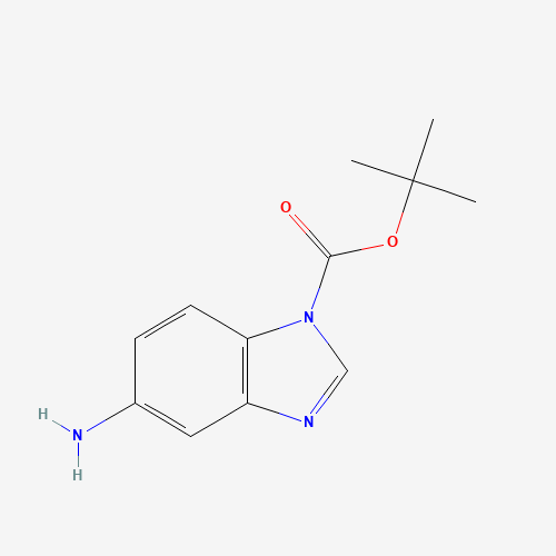 297756-31-1 tert-butyl 5-aminobenzimidazole-1-carboxylate chemical structure