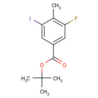 861905-85-3 tert-butyl 3-fluoro-5-iodo-4-methylbenzoate chemical structure