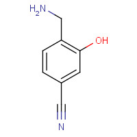 741670-77-9 4-(aminomethyl)-3-hydroxybenzonitrile chemical structure