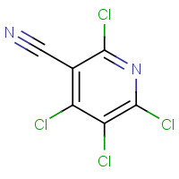 17824-82-7 2,4,5,6-tetrachloropyridine-3-carbonitrile chemical structure
