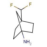 1245647-64-6 1-(difluoromethyl)bicyclo[2.2.1]heptan-4-amine chemical structure
