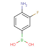494752-42-0 (4-amino-3-fluorophenyl)boronic acid chemical structure