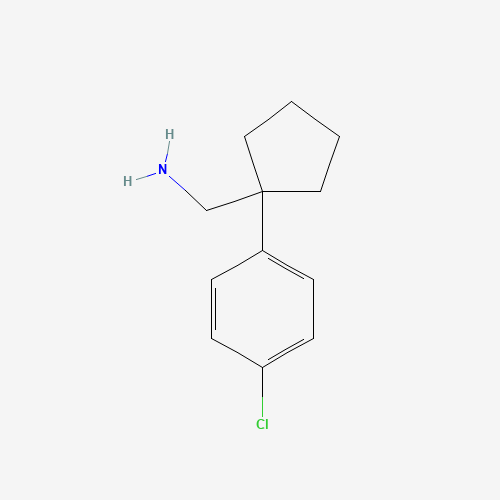 75180-51-7 [1-(4-chlorophenyl)cyclopentyl]methanamine chemical structure