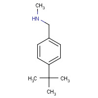 65542-26-9 1-(4-tert-butylphenyl)-N-methylmethanamine chemical structure