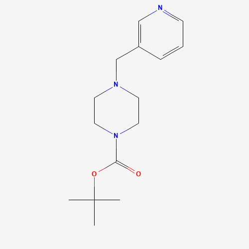 150812-36-5 tert-butyl 4-(pyridin-3-ylmethyl)piperazine-1-carboxylate chemical structure