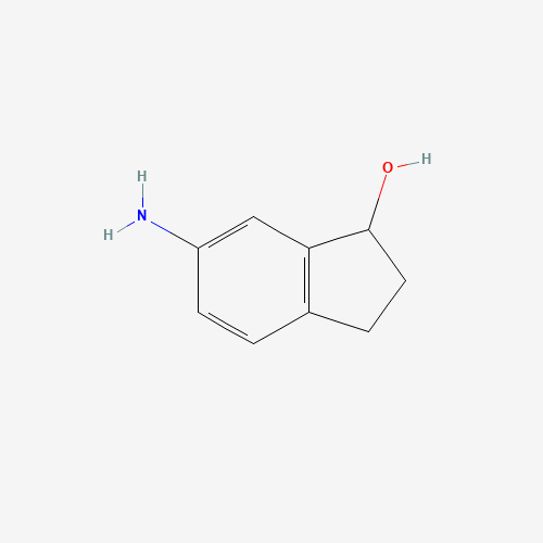 866472-42-6 6-amino-2,3-dihydro-1H-inden-1-ol chemical structure