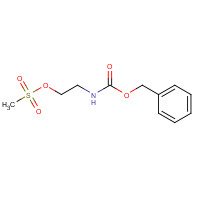 134307-72-5 2-(phenylmethoxycarbonylamino)ethyl methanesulfonate chemical structure