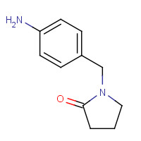 245546-82-1 1-[(4-aminophenyl)methyl]pyrrolidin-2-one chemical structure