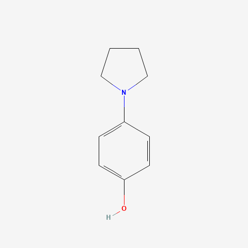1008-97-5 4-pyrrolidin-1-ylphenol chemical structure