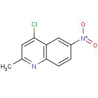 1207-81-4 4-chloro-2-methyl-6-nitroquinoline chemical structure