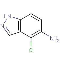 1082041-33-5 4-chloro-1H-indazol-5-amine chemical structure