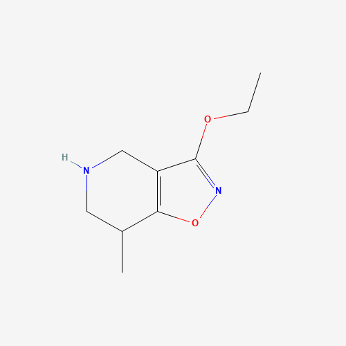 1362243-47-7 3-ethoxy-7-methyl-4,5,6,7-tetrahydro-[1,2]oxazolo[4,5-c]pyridine chemical structure