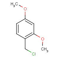 55791-52-1 1-(chloromethyl)-2,4-dimethoxybenzene chemical structure