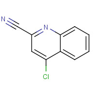 4552-43-6 4-chloroquinoline-2-carbonitrile chemical structure