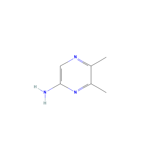 6294-70-8 5,6-dimethylpyrazin-2-amine chemical structure