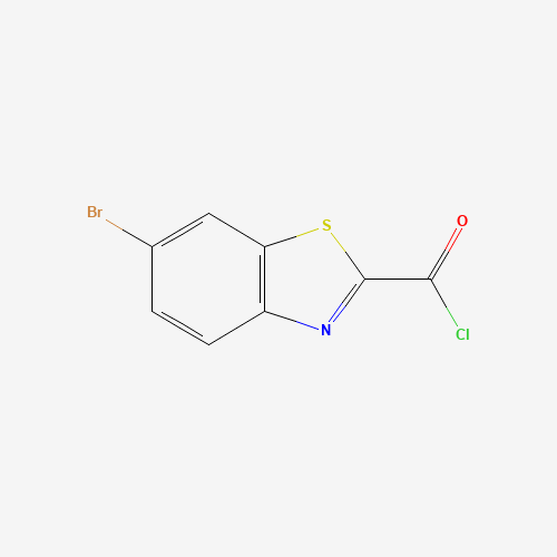 1301260-94-5 6-bromo-1,3-benzothiazole-2-carbonyl chloride chemical structure