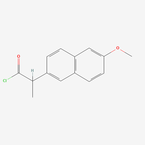38835-18-6 2-(6-methoxynaphthalen-2-yl)propanoyl chloride chemical structure
