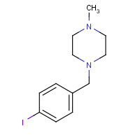 102294-97-3 1-[(4-iodophenyl)methyl]-4-methylpiperazine chemical structure