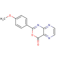 155513-83-0 2-(4-methoxyphenyl)pyrazino[2,3-d][1,3]oxazin-4-one chemical structure