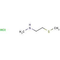 98021-13-7 N-methyl-2-methylsulfanylethanamine;hydrochloride chemical structure