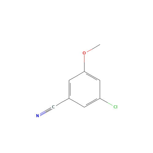 473923-96-5 3-chloro-5-methoxybenzonitrile chemical structure