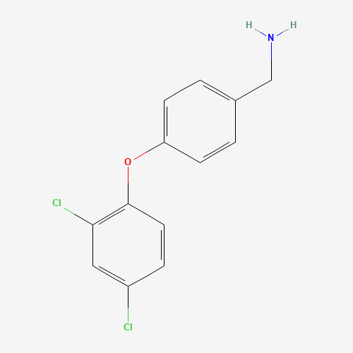938328-68-8 [4-(2,4-dichlorophenoxy)phenyl]methanamine chemical structure