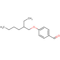 119630-71-6 4-(2-ethylhexoxy)benzaldehyde chemical structure