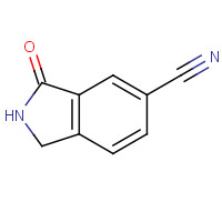 1261726-80-0 3-oxo-1,2-dihydroisoindole-5-carbonitrile chemical structure