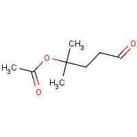 110086-93-6 (2-methyl-5-oxopentan-2-yl) acetate chemical structure