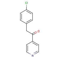 16273-84-0 2-(4-chlorophenyl)-1-pyridin-4-ylethanone chemical structure