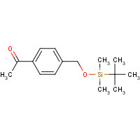 93131-87-4 1-[4-[[tert-butyl(dimethyl)silyl]oxymethyl]phenyl]ethanone chemical structure