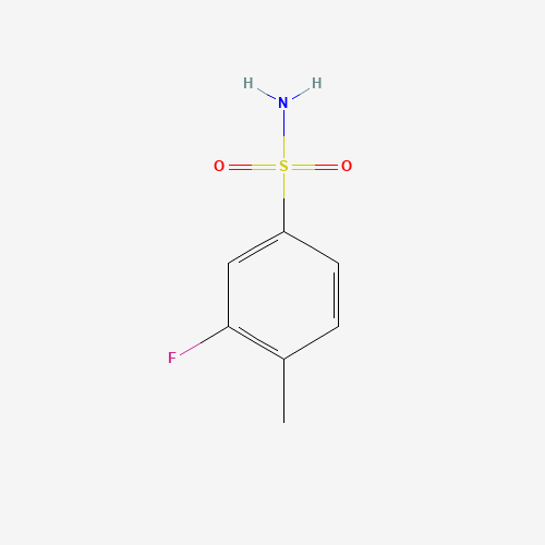 329909-29-7 3-fluoro-4-methylbenzenesulfonamide chemical structure