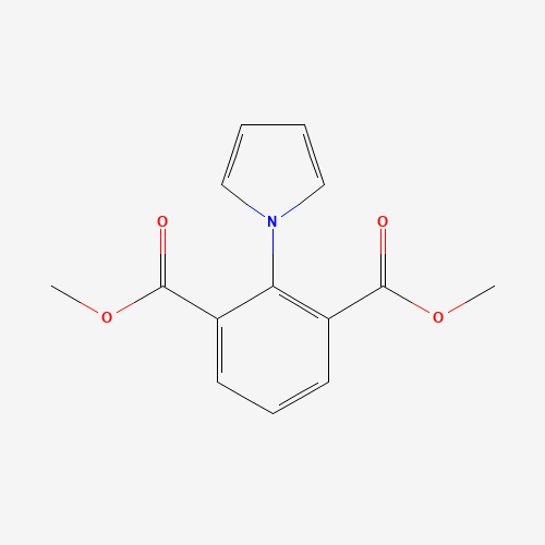 89207-99-8 dimethyl 2-pyrrol-1-ylbenzene-1,3-dicarboxylate chemical structure