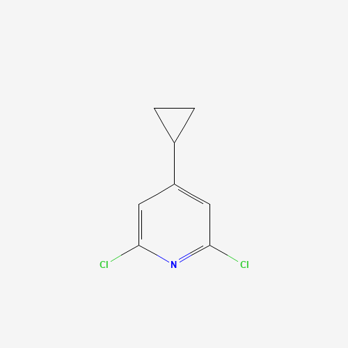 1374143-99-3 2,6-dichloro-4-cyclopropylpyridine chemical structure