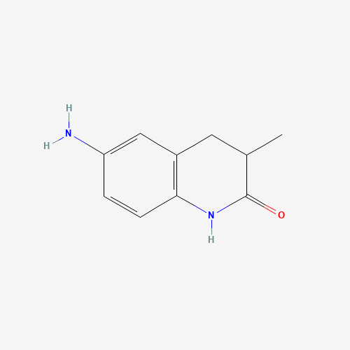 1267444-05-2 6-amino-3-methyl-3,4-dihydro-1H-quinolin-2-one chemical structure