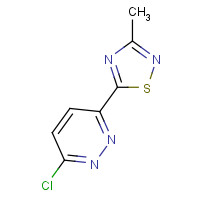 193955-35-0 5-(6-chloropyridazin-3-yl)-3-methyl-1,2,4-thiadiazole chemical structure