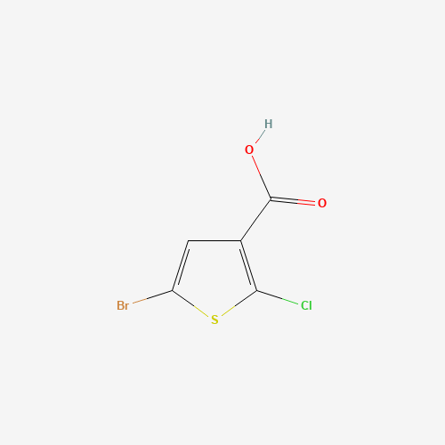 189330-38-9 5-bromo-2-chlorothiophene-3-carboxylic acid chemical structure