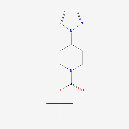 1269429-29-9 tert-butyl 4-pyrazol-1-ylpiperidine-1-carboxylate chemical structure