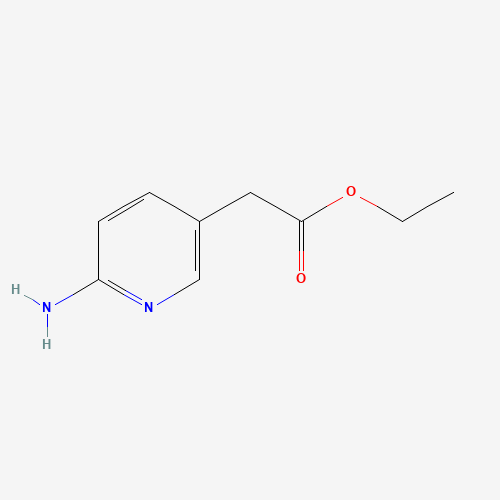 1174229-72-1 ethyl 2-(6-aminopyridin-3-yl)acetate chemical structure