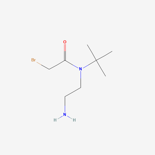 1284246-99-6 N-(2-aminoethyl)-2-bromo-N-tert-butylacetamide chemical structure