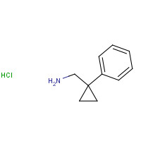 935-43-3 (1-phenylcyclopropyl)methanamine;hydrochloride chemical structure
