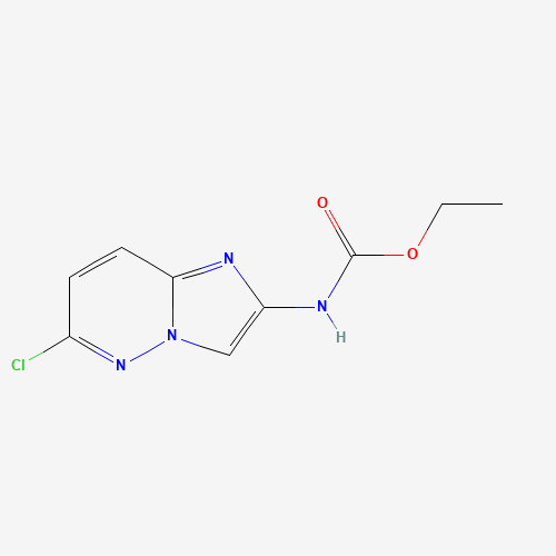 1005785-65-8 ethyl N-(6-chloroimidazo[1,2-b]pyridazin-2-yl)carbamate chemical structure