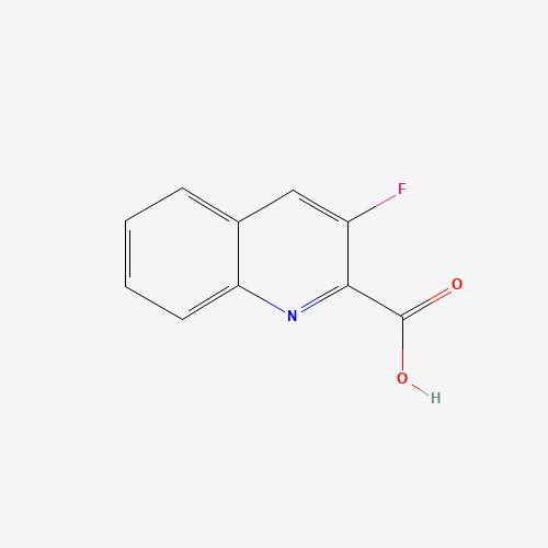 834884-07-0 3-fluoroquinoline-2-carboxylic acid chemical structure