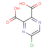 159853-92-6 5-chloropyrazine-2,3-dicarboxylic acid chemical structure