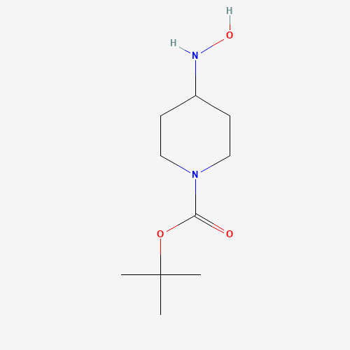 1377267-87-2 tert-butyl 4-(hydroxyamino)piperidine-1-carboxylate chemical structure