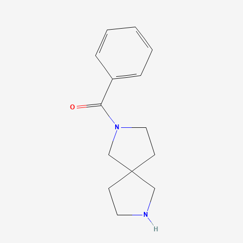 1181354-58-4 2,7-diazaspiro[4.4]nonan-2-yl(phenyl)methanone chemical structure
